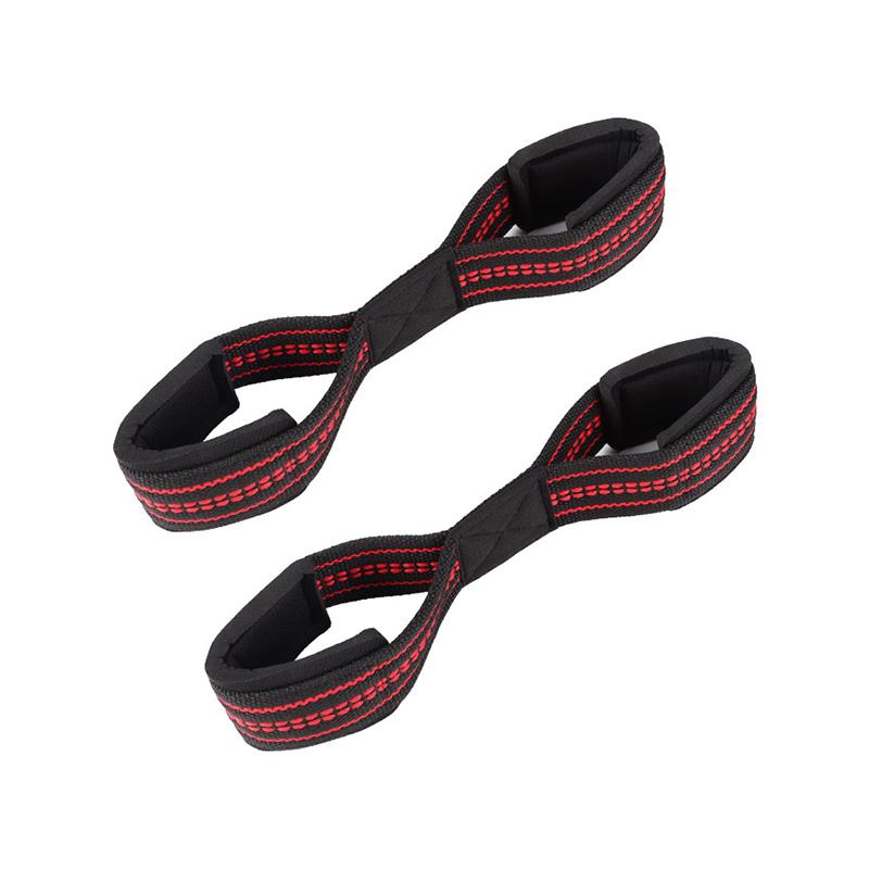 2 шт. браслет для тяжелой атлетики мужские фитнес-усилители для тяжелой атлетики противоскользящие ремни на запястьях перчатки для штанги гантели регулируемые фитнес-ленты