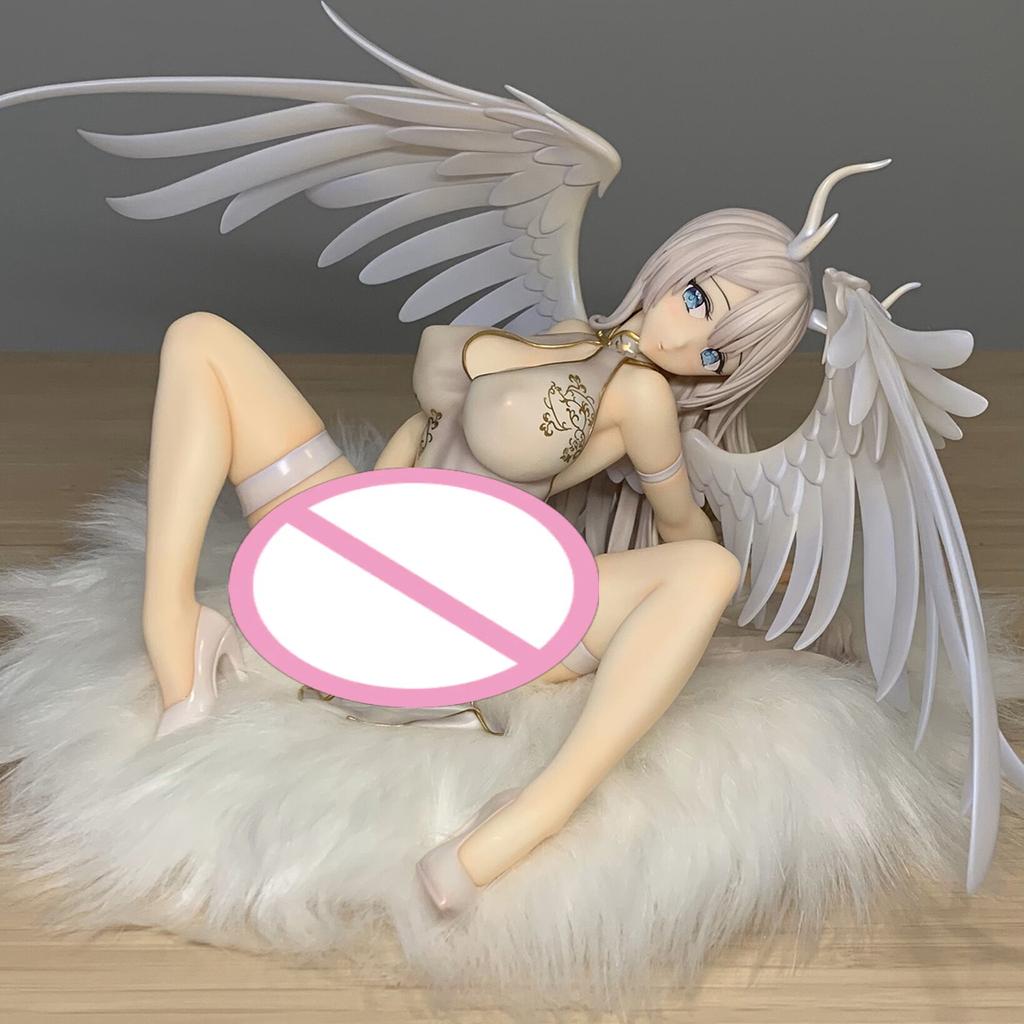 Native Skytube PartyLook Figure White Angel Anime Girl PVC Action Figure Toy Statue Collectible Model Doll Gift Two Face Replace
