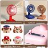 Portable USB Charging Desktop Fan - Cute and Fun for Dorms, Offices, and Students