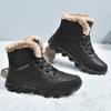 Plus Size Waterproof Outdoor Winter Men Boots Russian Style Ankle Boots For Men Snow Boots  High Men Footwear