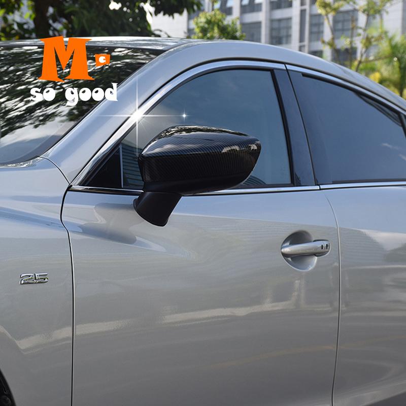 ABS углеродное волокно автомобильные аксессуары боковая дверь зеркало заднего вида поворотная накладка в виде ракушки для Mazda 6 2013 2014 15 16 17 2018 Atenza