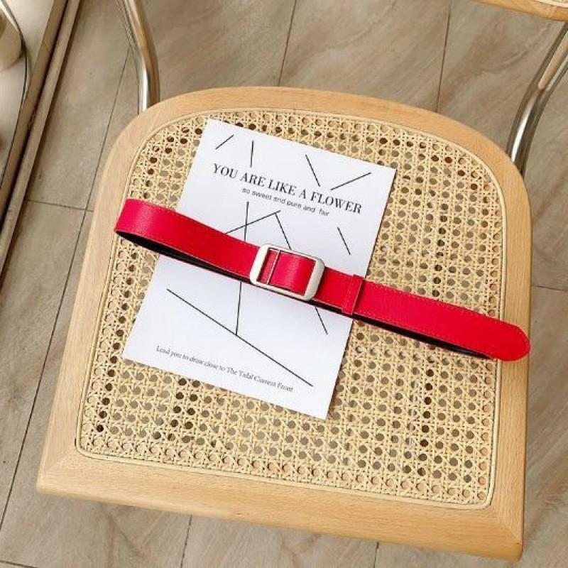 Стильный женский декоративный пояс в корейском стиле, универсальный, повседневный, студенческий, из полиуретана