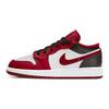Детские кроссовки Air 1 Low GS Reverse Black Toe Red White Gym-Red 553560-163