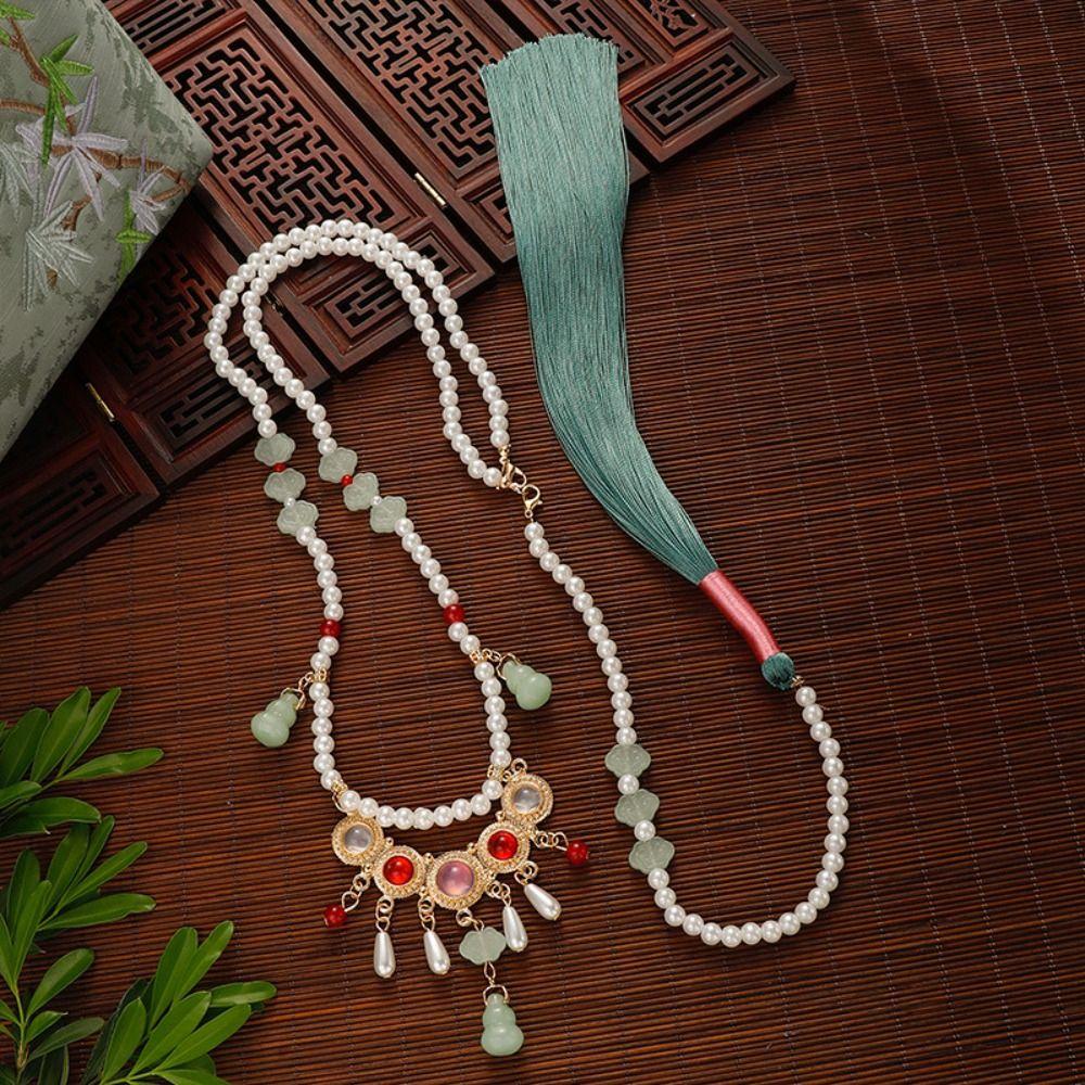 Tang Ming Song Dynasty Hanfu Ruyi Pendant Chinese Style Chinese Necklace Women