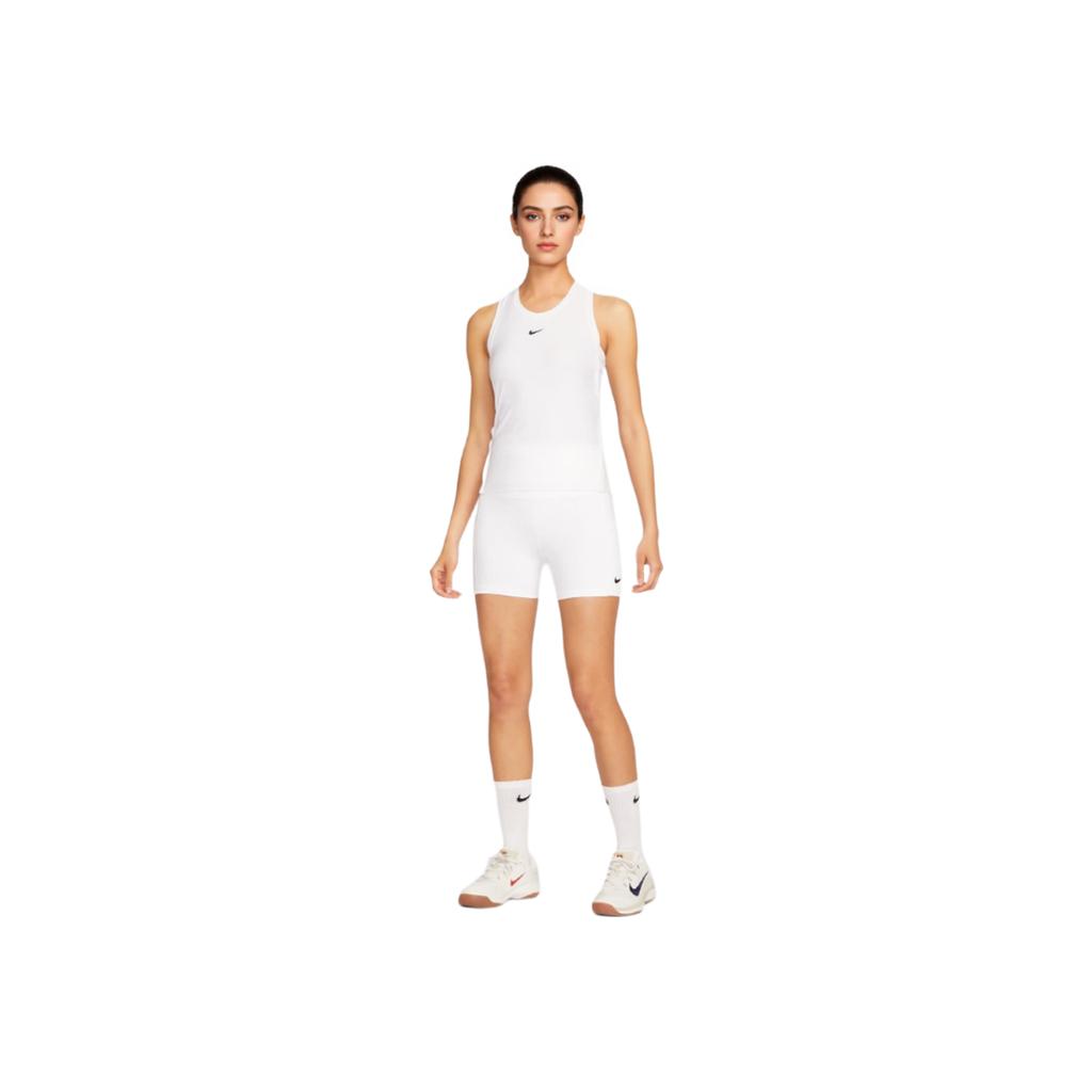 Nike Victory Dri-Fit Удобная Мягкая Эластичная Быстросохнущая Спортивная Майка Женские Топы Белый Черный FD5585-100