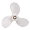 6F8 45942 01 Outboard Boat Propeller 3 Blades Metal 2 Stroke Propeller for Outboard Motors