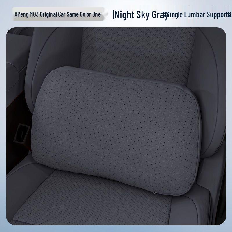 Xpeng M03 Car Headrest & Lumbar Support Pillow for Neck & Waist Protection