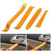 4Pcs Car Door Panel Clip Trim Dash Audio Radio Pry Installation Remover Tools