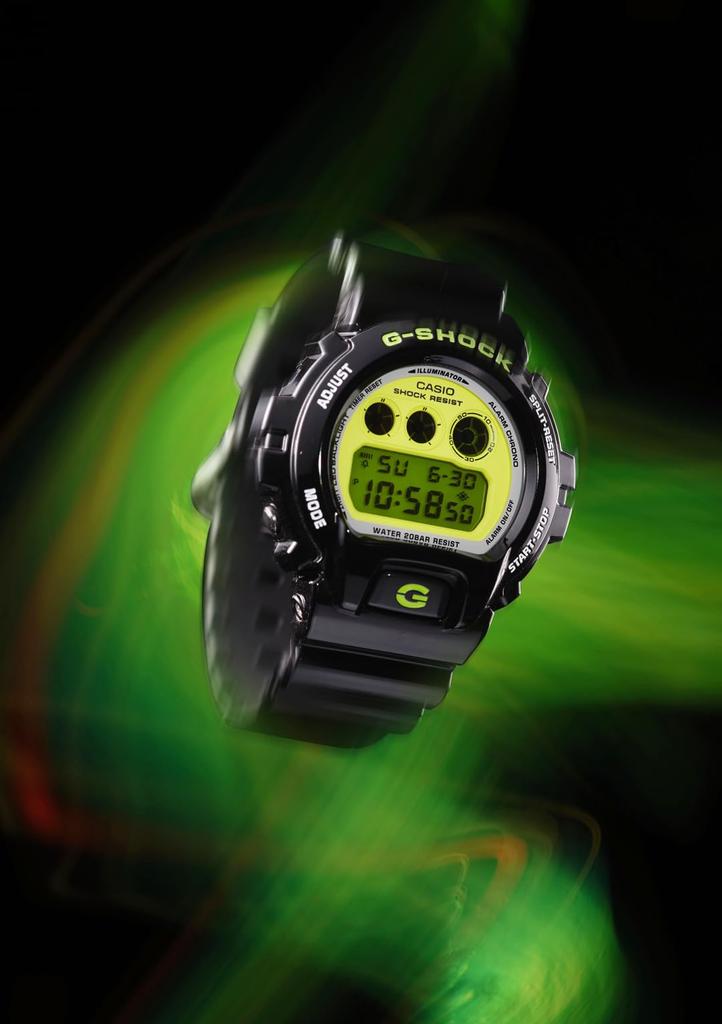 Часы CRAZY COLORS 2024 Черный [Casio] G-Shock [] DW-6900RCS-1JF Мужские