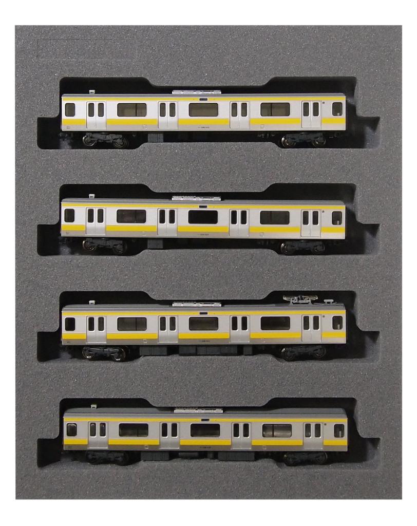 KATO N Gauge 209 Series 500 Series PS28 Installed Local Line Additional Set Model Train Chuo-Sobu 4-car 10-1416