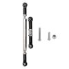 Metal Upgraded Servo Link Rod Steering Pull Rod for MN D90 MN91 MN96 MN99S RC Car PartsBlack