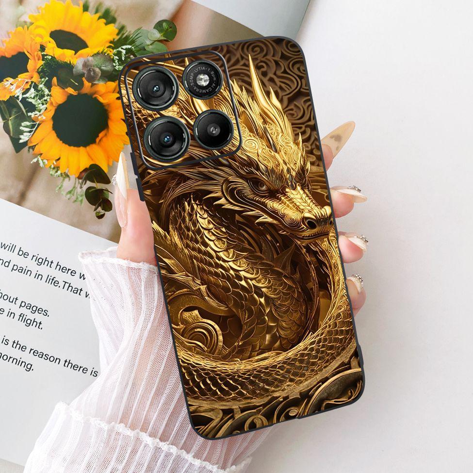 Black Case For Motorola Moto G77 Cover XT2621-4 Fashion Butterfly Cute Luxury Painted Silicone Casing For Moto G77 Motorola G77