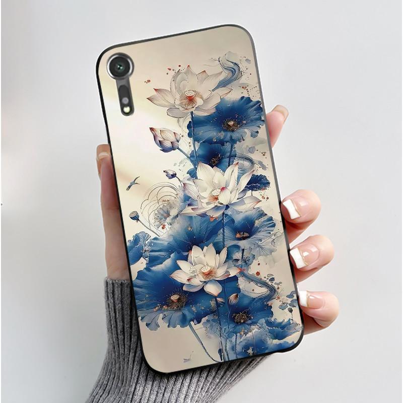 Чехол для Sony Xperia XZs XZ XR SOV35 602SO SO-03J Чехол Матовый Черный Мягкий Тонкий Чехол Эстетичный Роскошный Милый Крутой Мальчики Девочки Оболочка