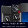 Чехол для Tecno Camon 30s Pro 4G Чехол Сдвижная защита камеры Вращающаяся подставка-кольцо Задняя крышка для Tecno Camon 30S Pro 4G Capa
