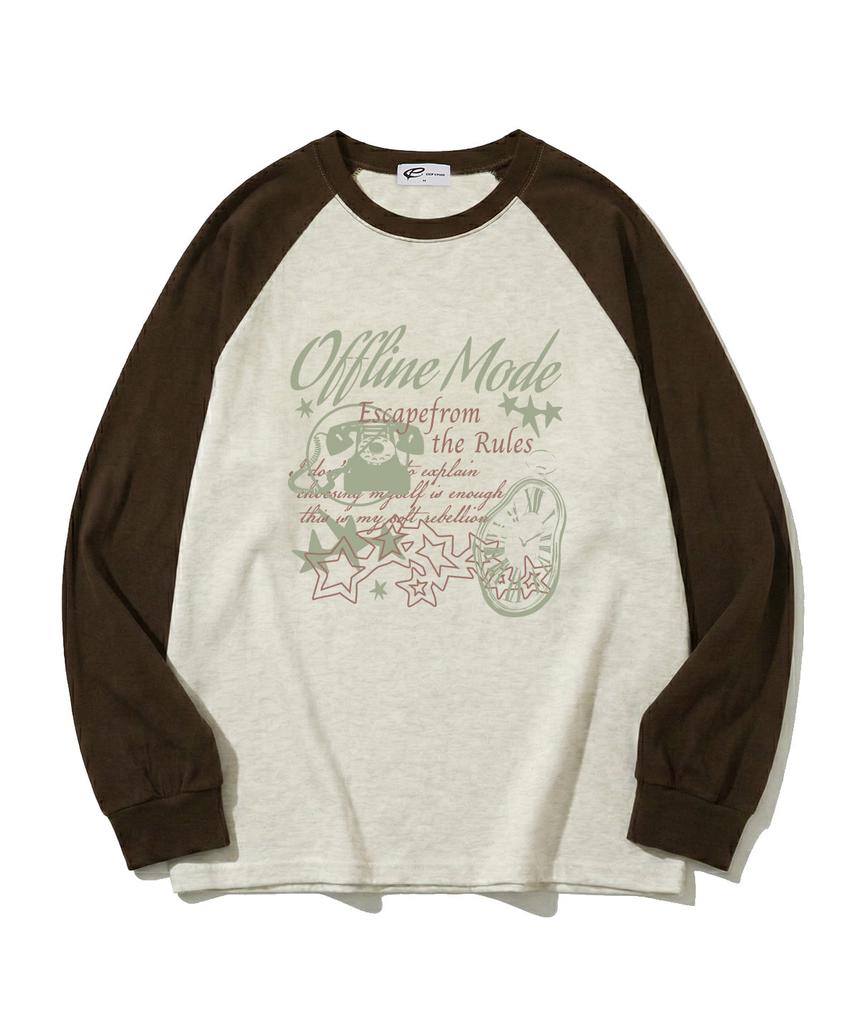 ESCAPEFROM Offline Mode Print Long Sleeve [4 Colors]