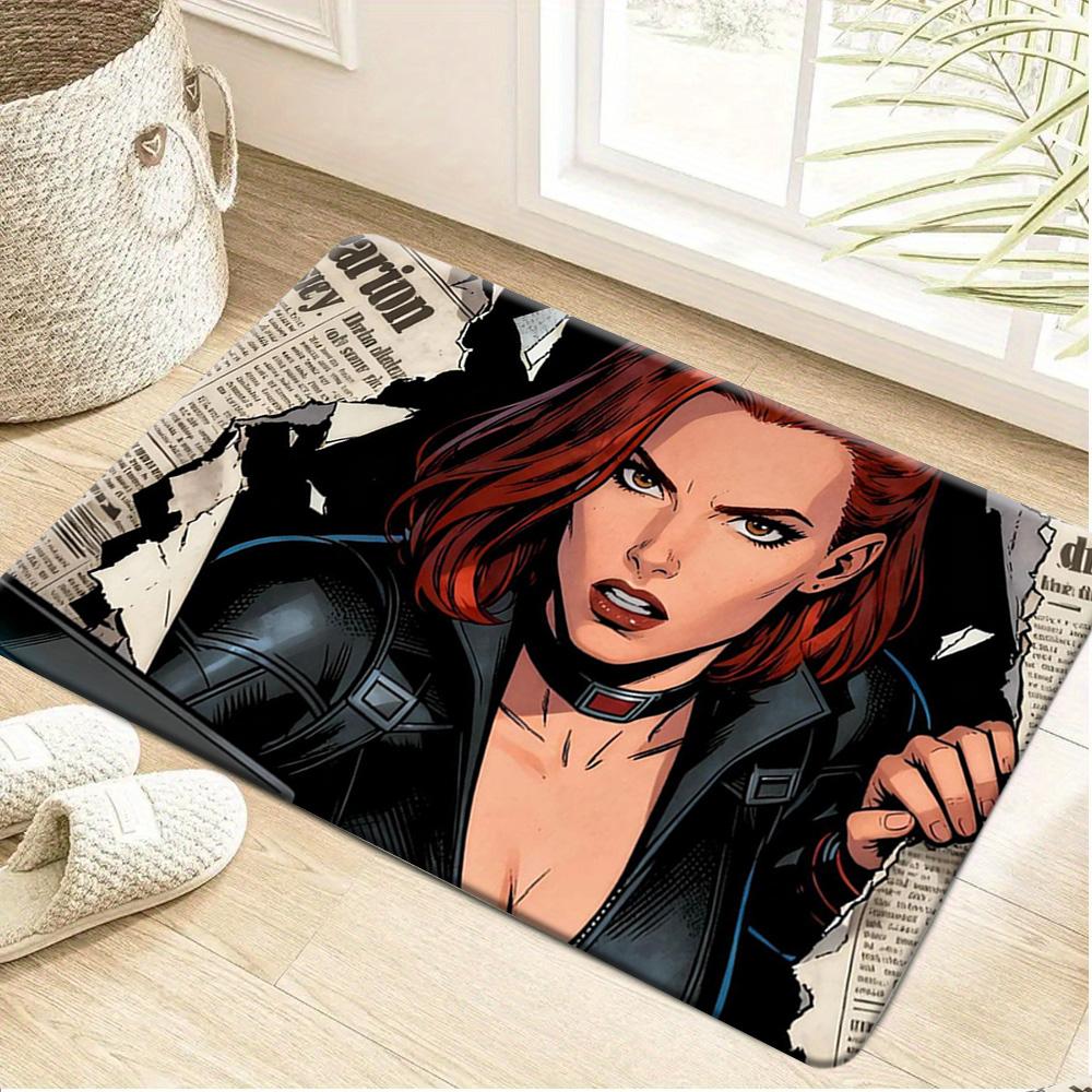 Authorized MARVEL, 1pc, Floor Mat, Designed with Themes of Superheroes And Classic Film Heroes, Available in Multiple Sizes, S