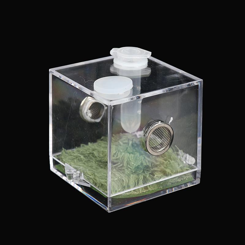 Коробка для разведения рептилий, акриловая коробка для террариума с насекомыми, пауком, ящерицей, скорпионом Enti's