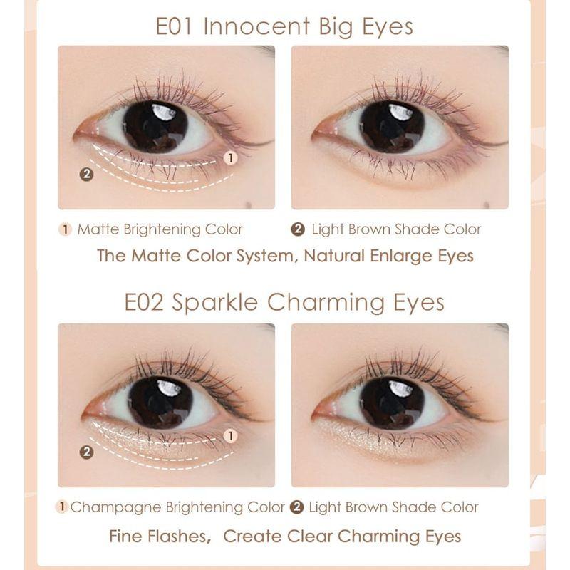 FOCALLURE - Двусторонний стик для контуринга глаз - 2 цвета