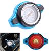 VODOOL Car Motorcycle Radiator Cap Temperature Meter With Utility Safe 0.9/1.1/1.3 Bar Utility Thermo Radiator Cap Tank