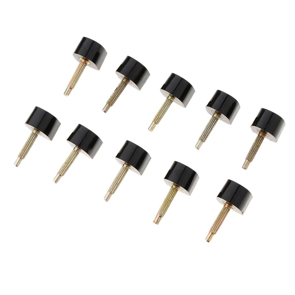 10 Pairs High Heel Shoe DIY Repair Tips Shoes Replacement Thin Nail 9mm