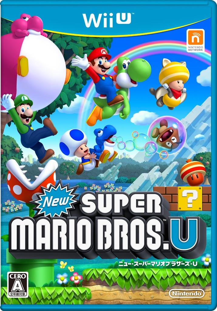 Новая игра Super Mario U Bros.