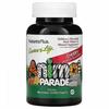 NaturesPlus- Animal Parade, Children's Chewable Multivitamin Supplement, Cherry, 90 Animal-Shaped Tablets