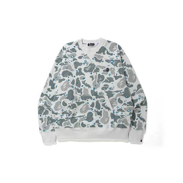 Bape Свободный свитшот Space Camo 0ZXSWM113008E