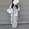 Новая милая и очаровательная сумочка Y2K Ульцзан Ita Bag Сумка для кукол Прозрачная японская женская сумка через плечо Сумка через плечо большой вместимости