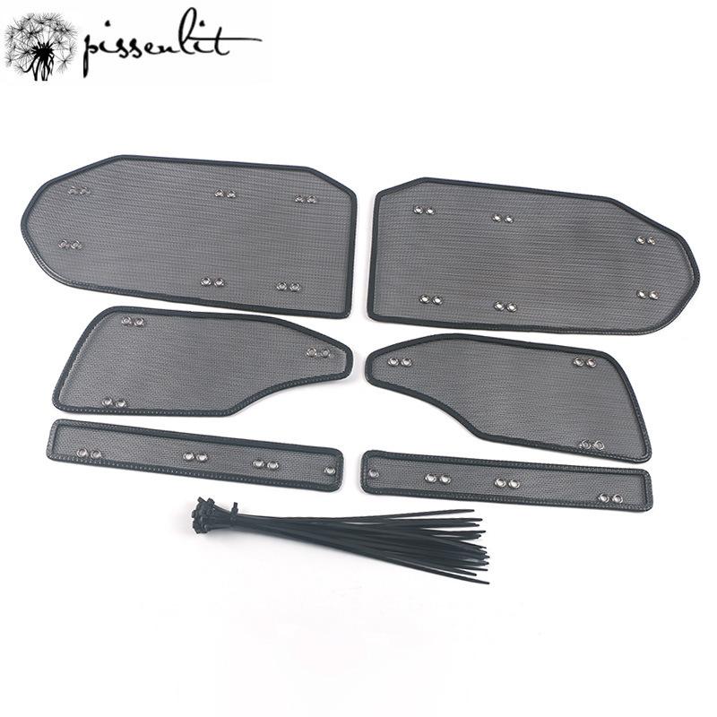 For Maserati LEVANTE 2016+ Anti-insect Network Cover Racing Grills Water Tank Protective Net Cover Panel Decoration Accessories