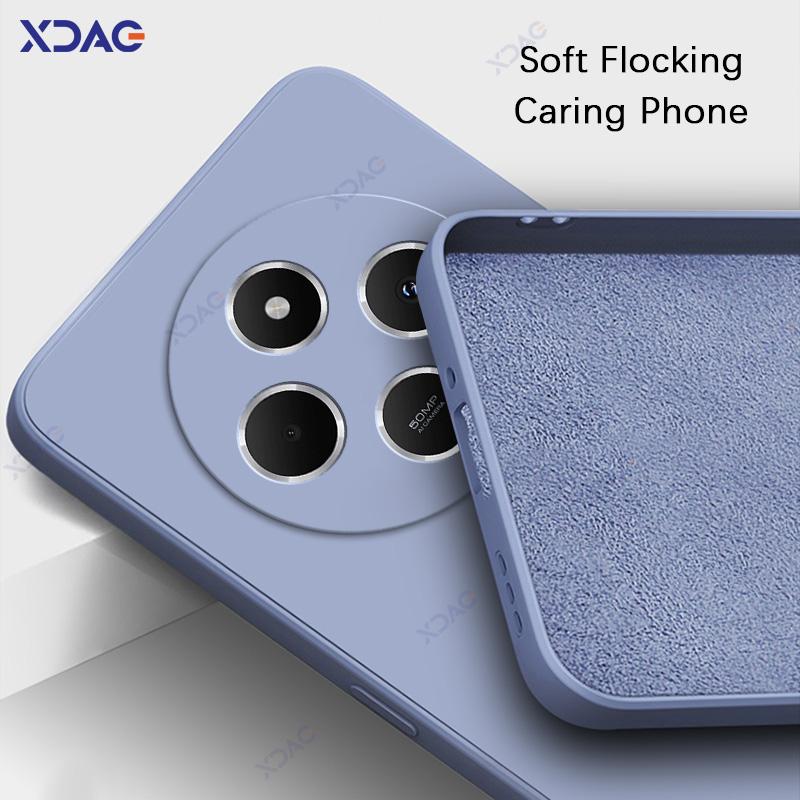 Чехол для мобильного телефона Xiaomi Redmi 14C 14R Redmi14C Redmi14R 5G Global 360 Soft Square Liquid Silicone Waterproof Cover