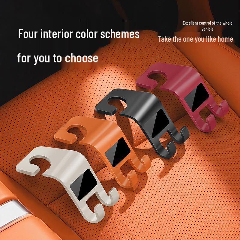 Multi-Functional Invisible Car Hook for Rear Seat Headrest