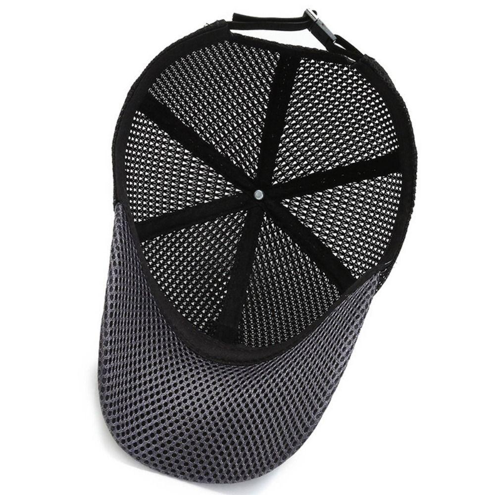 Quick Dry Mesh Baseball Hats Sun Protection Sunscreen Hats For Man Women Unisex