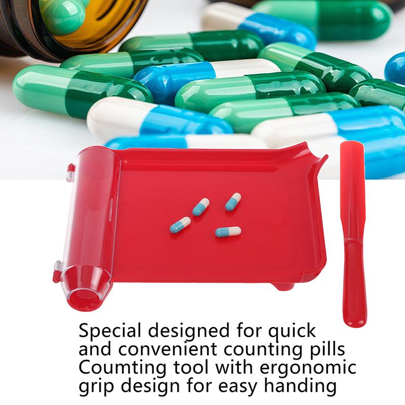 Лоток для подсчета таблеток, счетчик, дозатор, аптечный шпатель, инструмент для врача-фармацевта