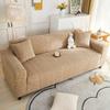 New Polar Fleece Sofa Cover All-Inclusive Pure Color Thickened Dustproof Lazy Simple Universal Concubine Combination