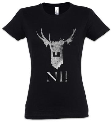 Knights Of Ni Women T-Shirt Monty Fun Python and the Who Say Holy Grail Knight