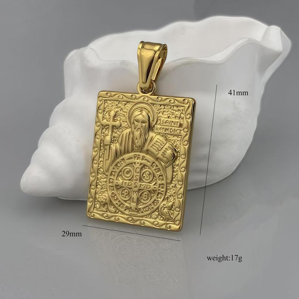 Мужской кулон-жетон священника