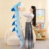 Customizable Blue Dragon Plush Toy With Pp Cotton Filling For Girls