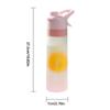 Gradual Fog Surface Water Cup High Color Spray Sports Water Cup Men'S And Women'S Water Spray Plastic Cup Gift Cups Water Bottle