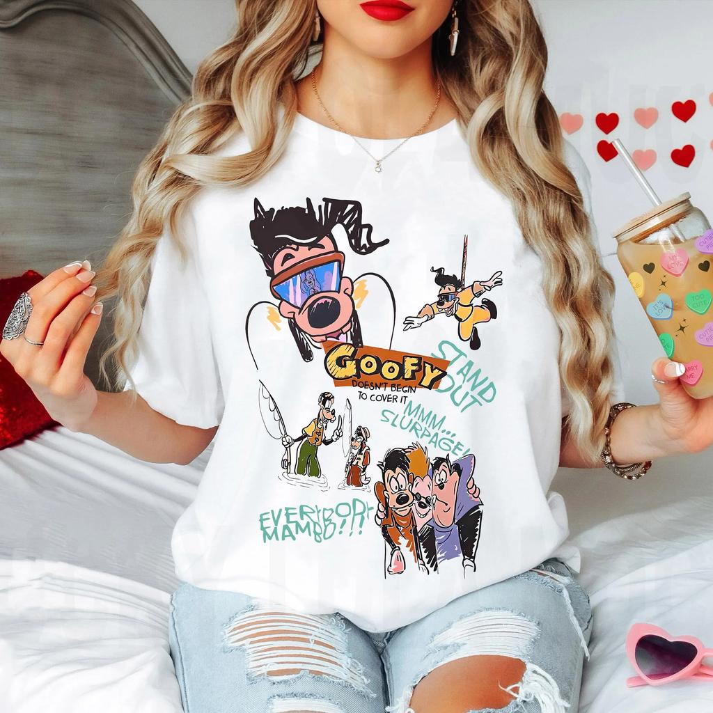 A Goofy Characters Shirt Movie Max And Roxanna Tshirt Powerline Stand Out Magic Kingdom