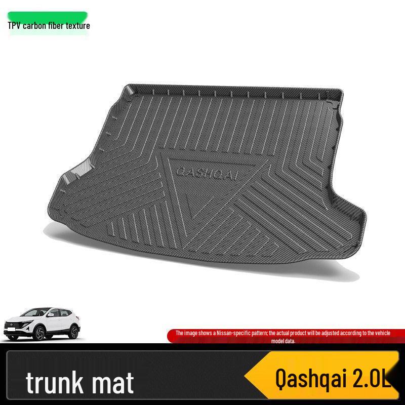 Коврик в багажник для Dongfeng Nissan: Sylphy, Qashqai, Teana, X-Trail, Terra, Qirida, Kicks, Murano, Paladin, Tu Da Tu.