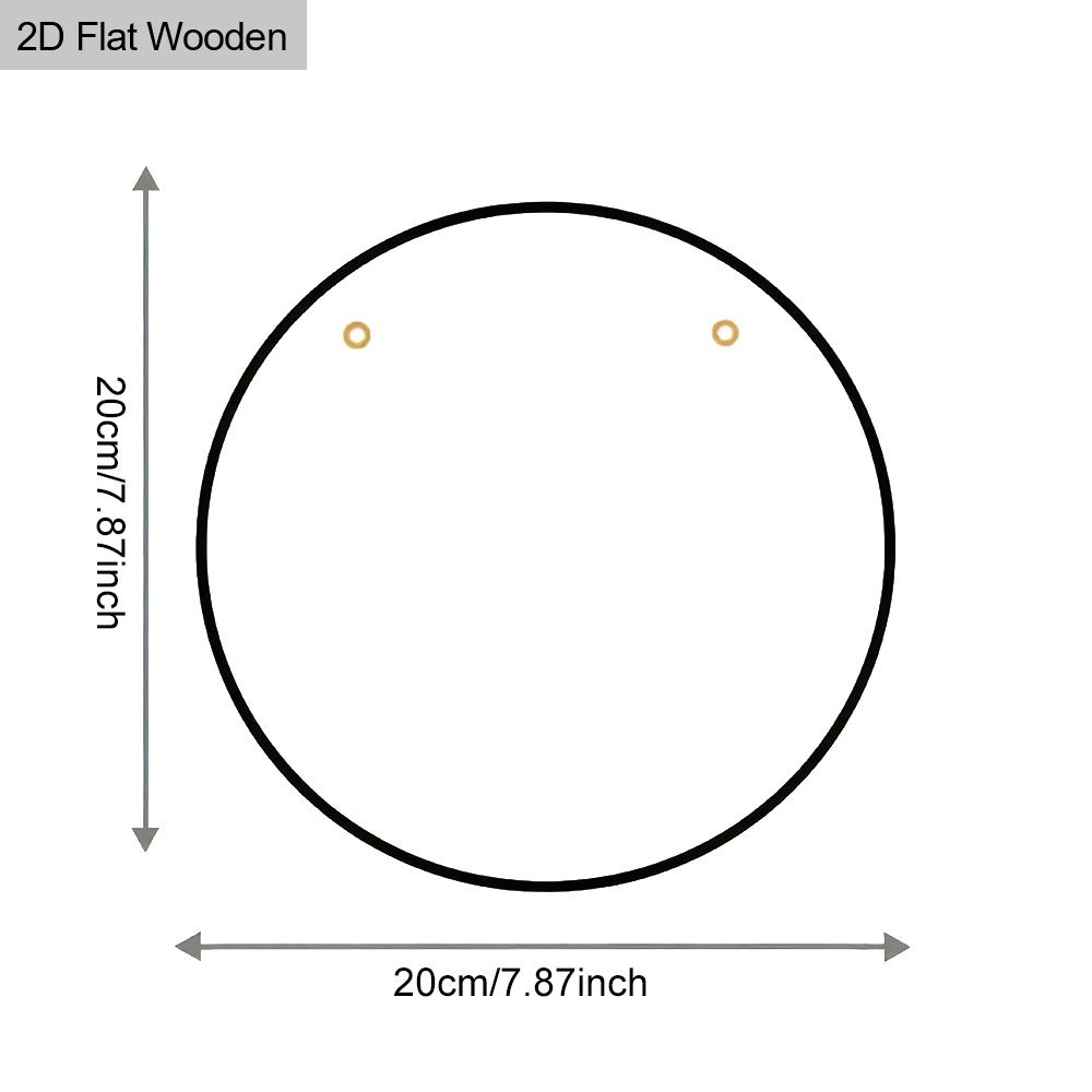 2D плоская деревянная бирка, украшение для стены дома, подарок на новоселье для друзей, узор с белой совой