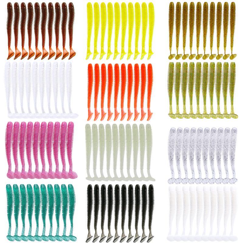 Рыболовные приманки Искусственные мягкие приманки Рыболовные черви Окунь Форель Судак Пресноводные снасти для ловли карпа