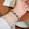 Модный Искрящийся Циркониевый Цепочечный Неправильный Браслет, Женские Персонализированные Модные Шарм-Украшения для Банкетной Вечеринки