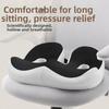 Эргономичная подушка для сиденья с облегчением седалищных бугров, ортопедическая подушка для сиденья с медленным восстановлением, сидячий