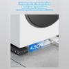 2pcs Universals Washing Machine Base Brackets with Antislip Pad for Noise Reduction and Secure Placement