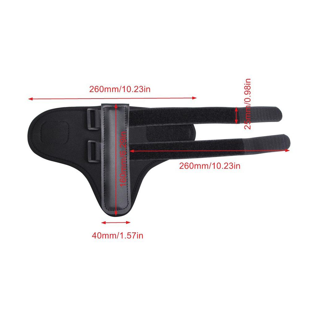 Тренажер для запястья для гольфа, тренажер для свинга, поддержка запястья, корректирующая лента, черный