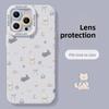 Чехол для телефона Cat Apple 16 15 Pro Max Новая модель для женщин 14 Plus Девичий 13 Pro Милый 12 Защитный чехол
