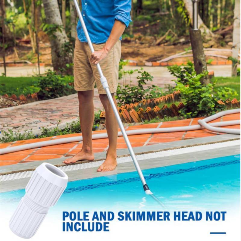 Inflatable Pool Cleaning Tool Telescoping Handle With Locking Mechanism For Home Use