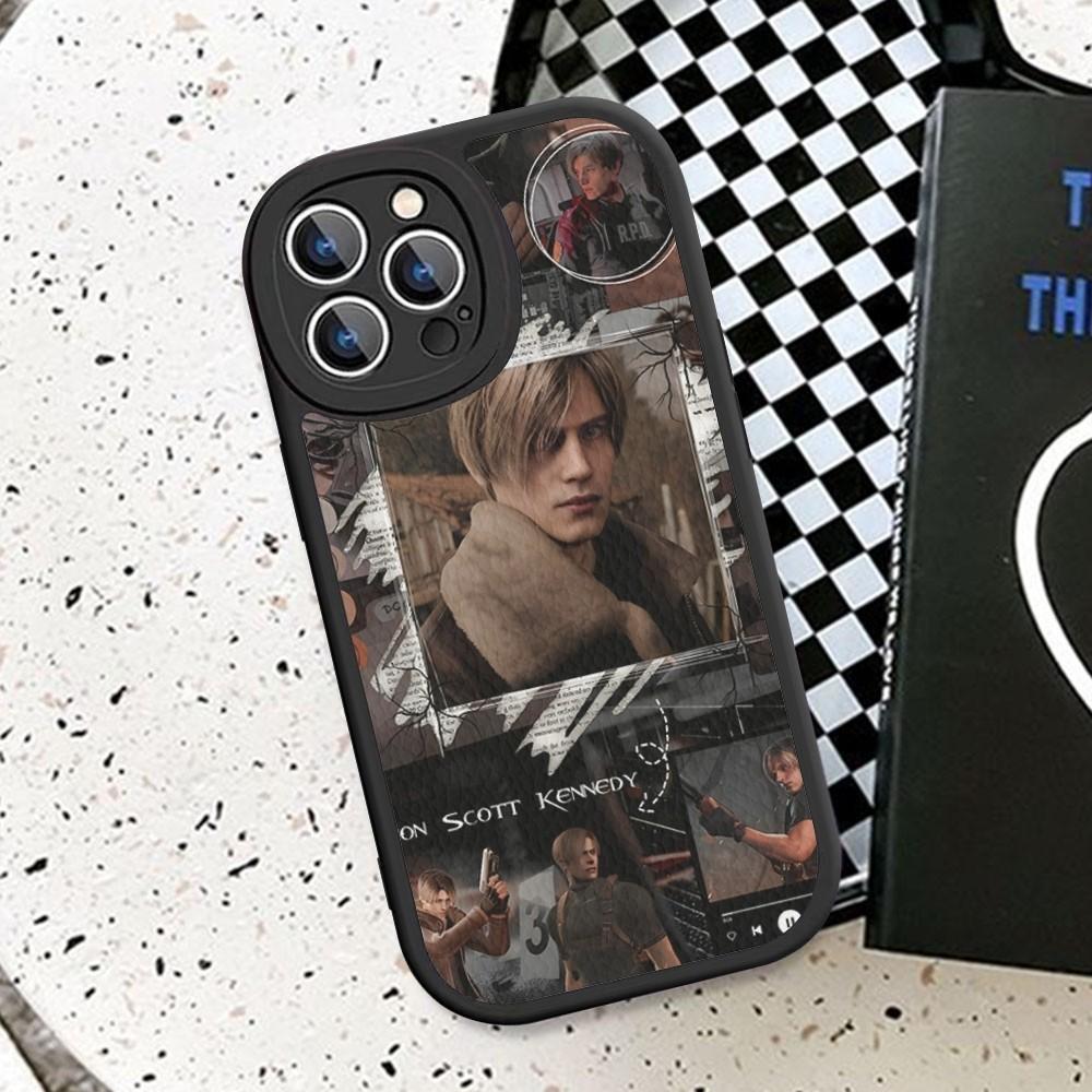 Чехол для телефона Видеоигра Resident Evil Жесткая кожа Для iPhone 14 13 12 Mini 11 14 Pro Max Xs X Xr 7 8 Plus Fundas