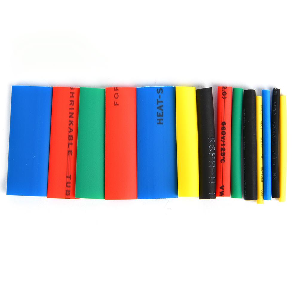 530pcs Heat Shrink Tube Polyolefin Insulated Shrinkable Tubing Wire Cable Sleeving Wrap